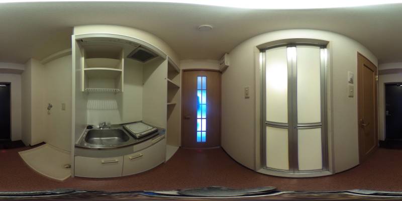 パノラマ画像キッチン