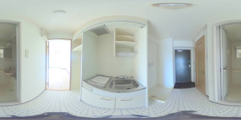 パノラマ画像キッチン