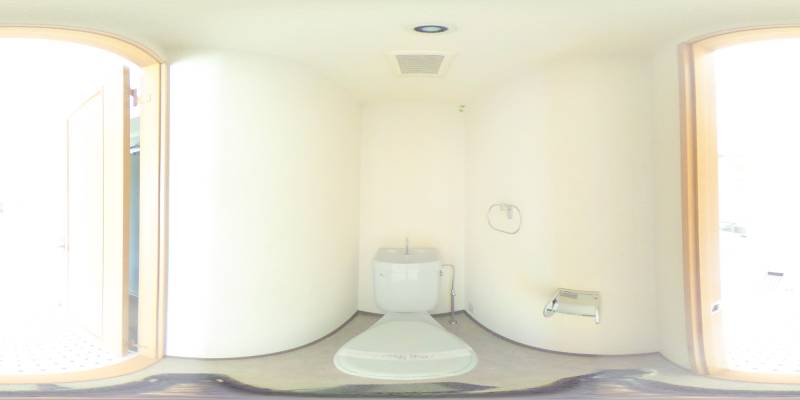 パノラマ画像トイレ
