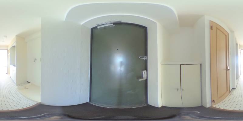 パノラマ画像玄関