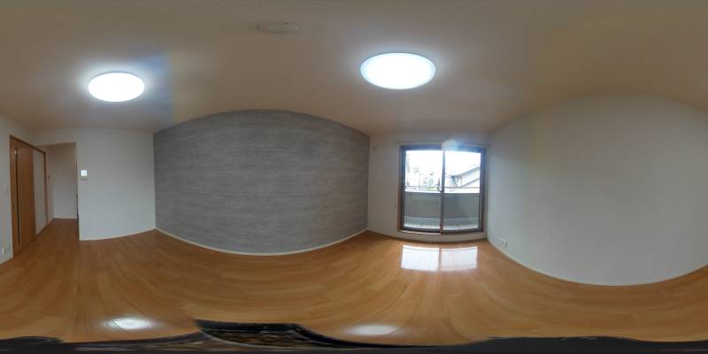 パノラマ画像リビング