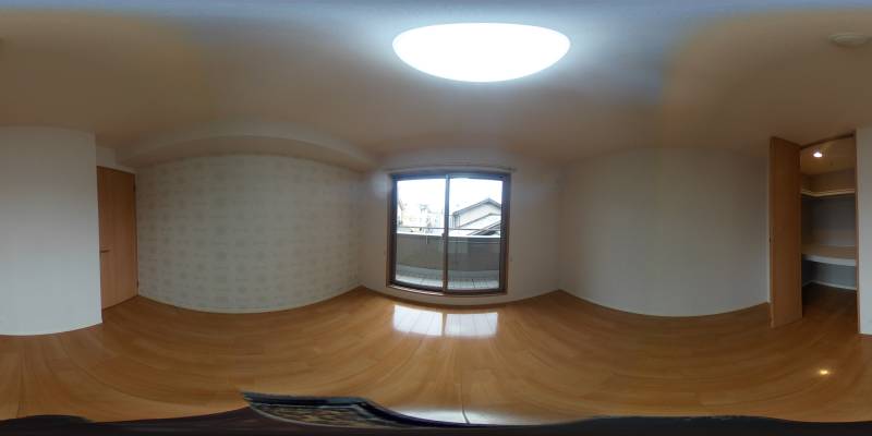 パノラマ画像洋室