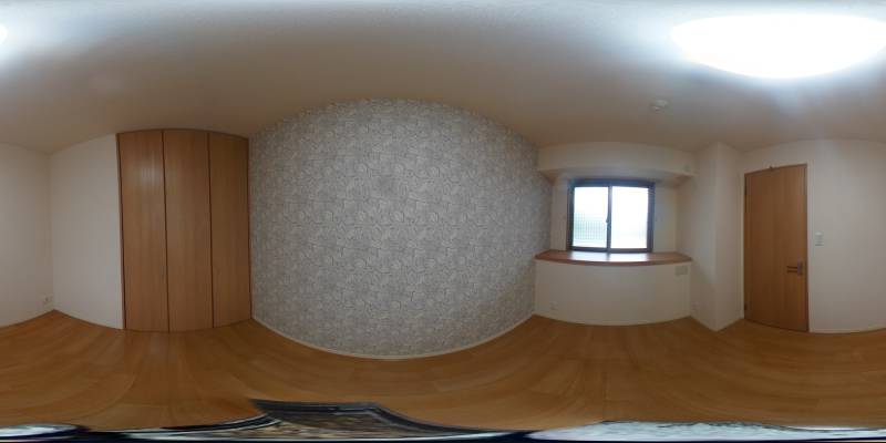 パノラマ画像洋室