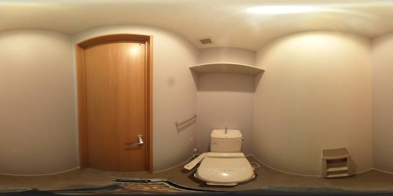 パノラマ画像トイレ