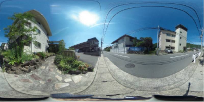 パノラマ画像周辺