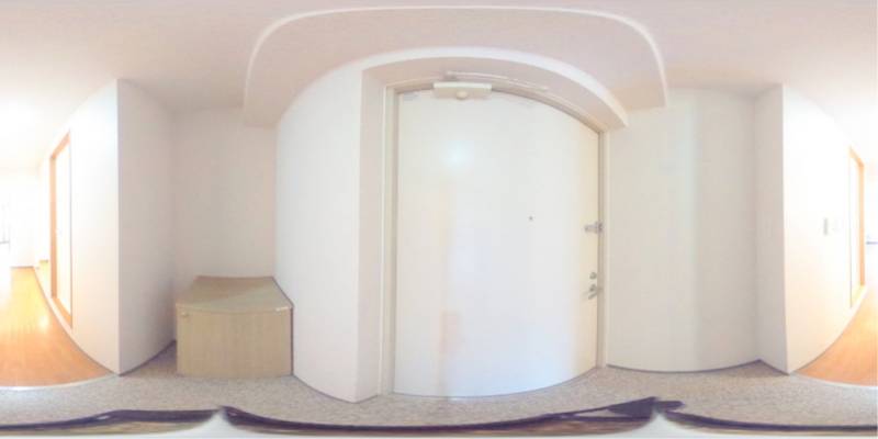 パノラマ画像玄関