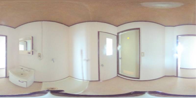 パノラマ画像洗面所