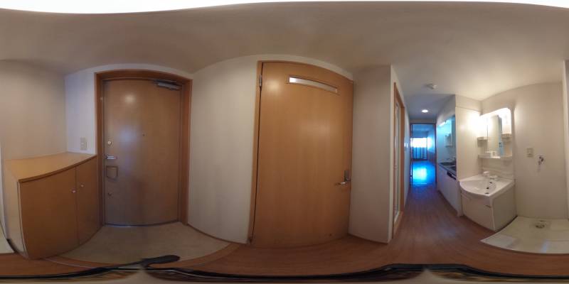 パノラマ画像玄関