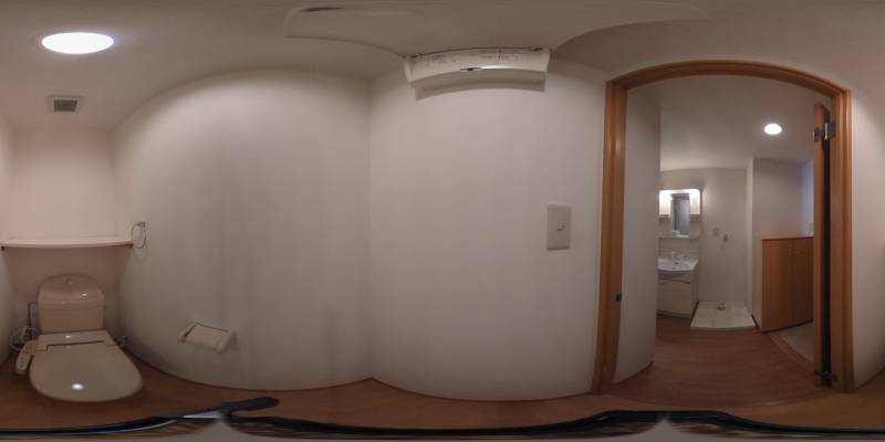 パノラマ画像トイレ