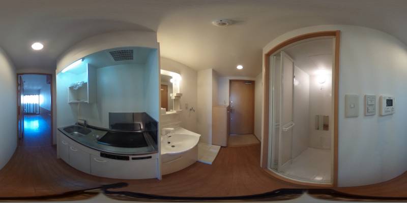 パノラマ画像キッチン