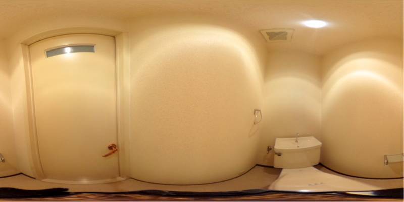 パノラマ画像トイレ