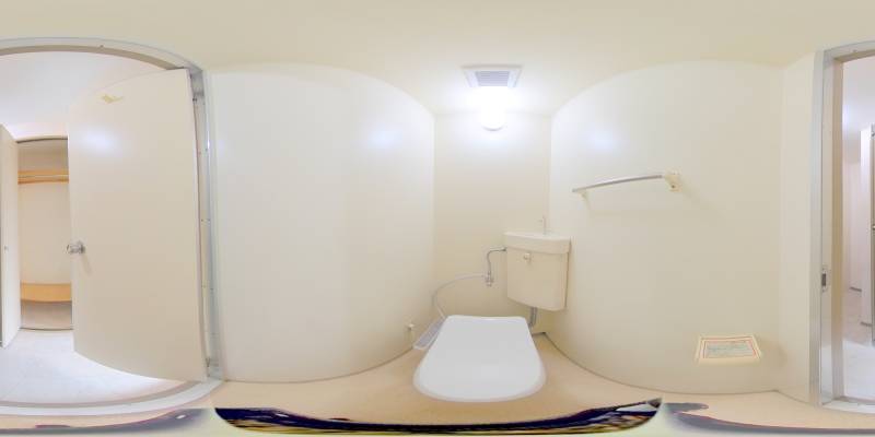 パノラマ画像トイレ