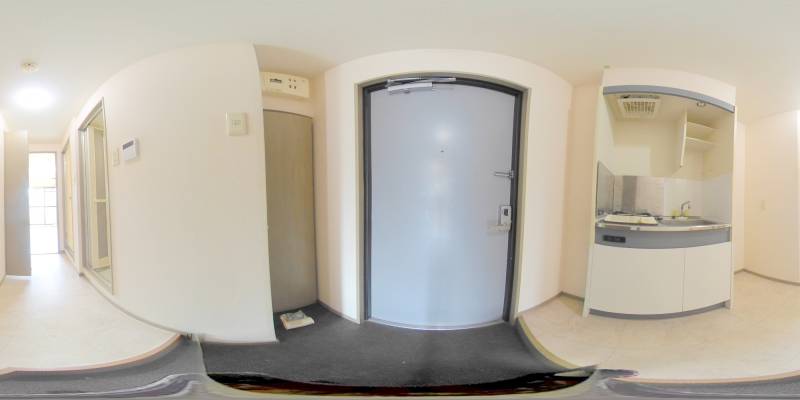 パノラマ画像玄関