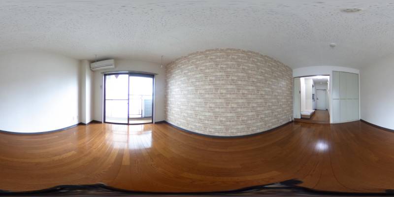 パノラマ画像洋室