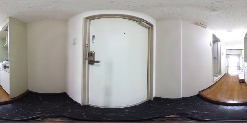 パノラマ画像玄関