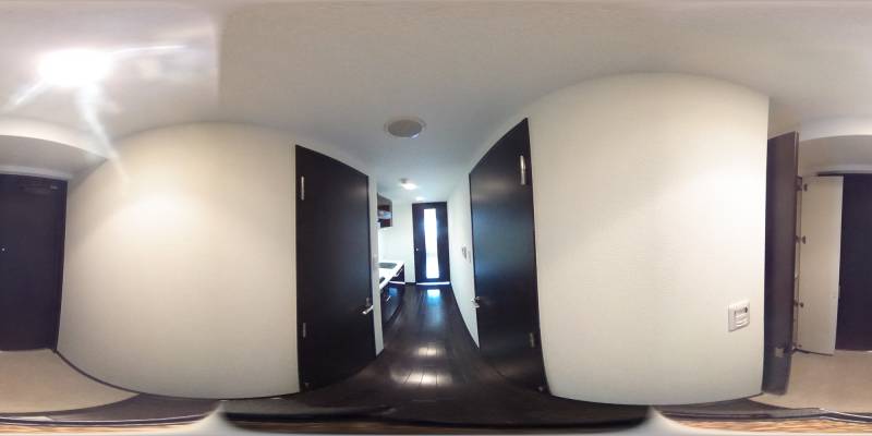 パノラマ画像玄関