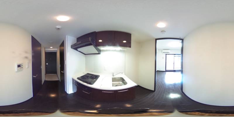 パノラマ画像キッチン