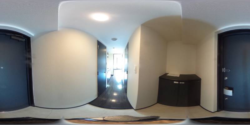 パノラマ画像玄関