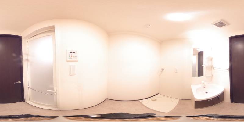 パノラマ画像洗面所