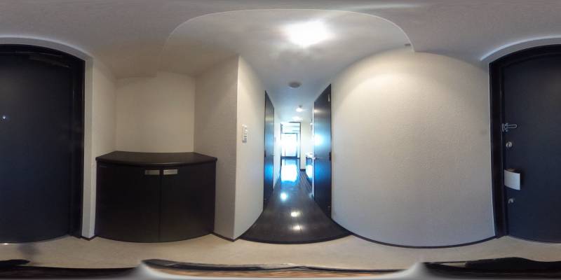 パノラマ画像玄関