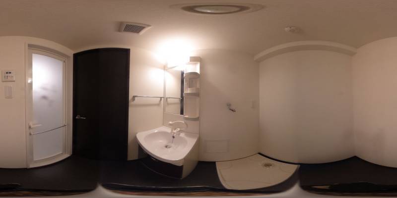 パノラマ画像洗面所