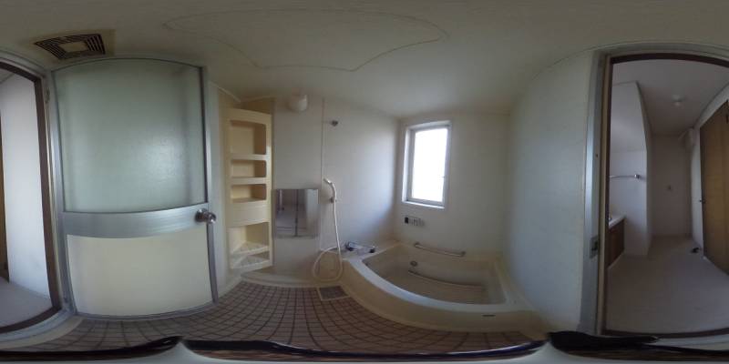 パノラマ画像バスルーム