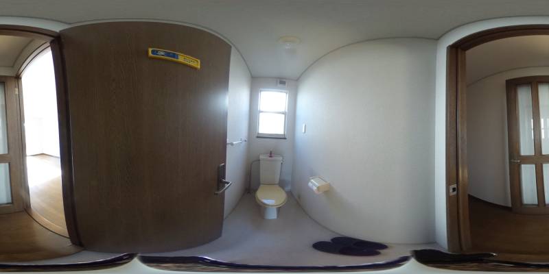 パノラマ画像トイレ