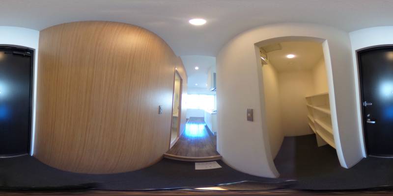 パノラマ画像玄関