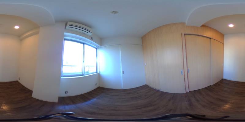 パノラマ画像洋室