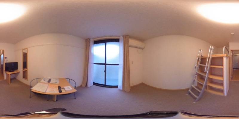 パノラマ画像洋室