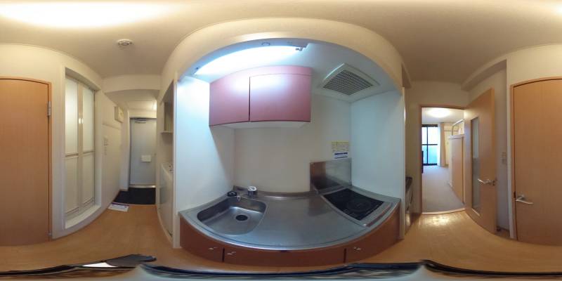 パノラマ画像キッチン