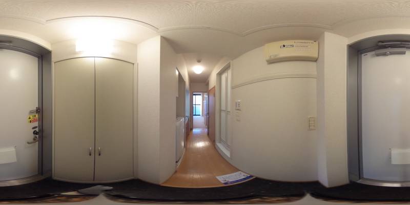 パノラマ画像玄関