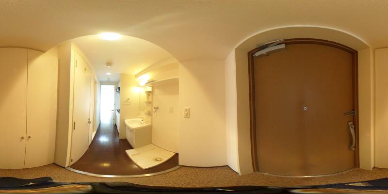 パノラマ画像玄関