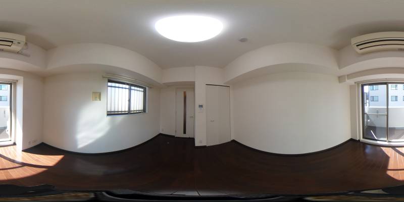 パノラマ画像洋室