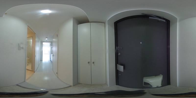 パノラマ画像玄関