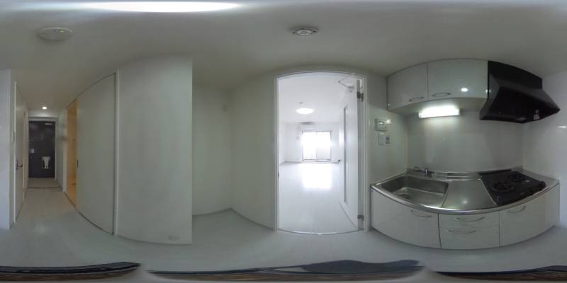 パノラマ画像キッチン