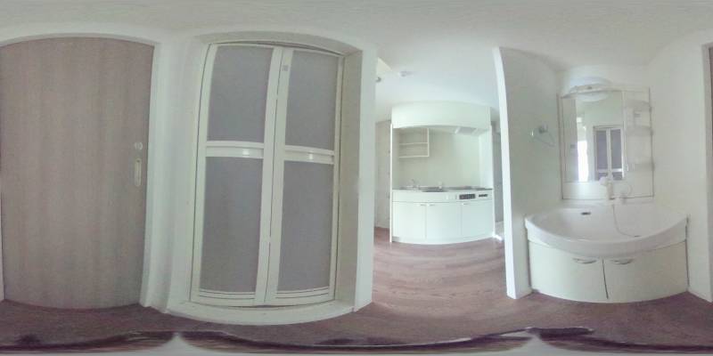 パノラマ画像洗面所