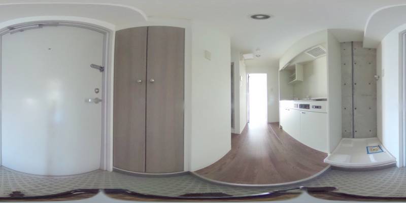 パノラマ画像玄関