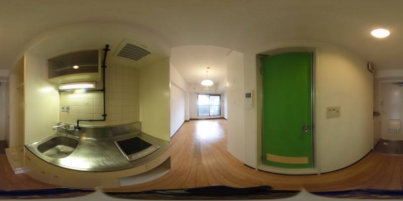 パノラマ画像キッチン