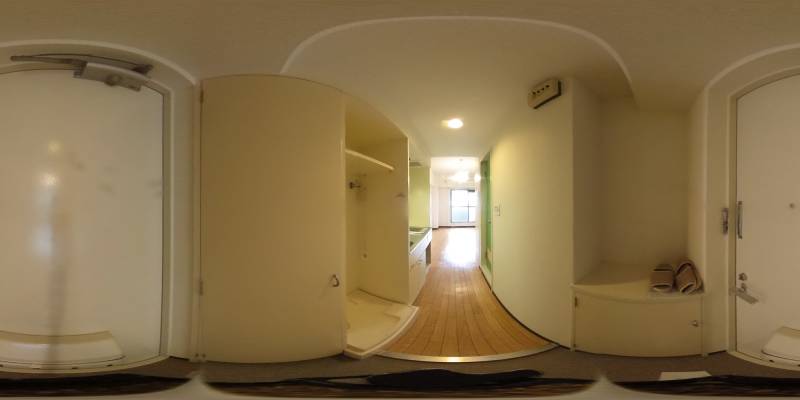 パノラマ画像玄関