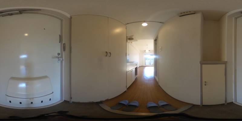 パノラマ画像玄関