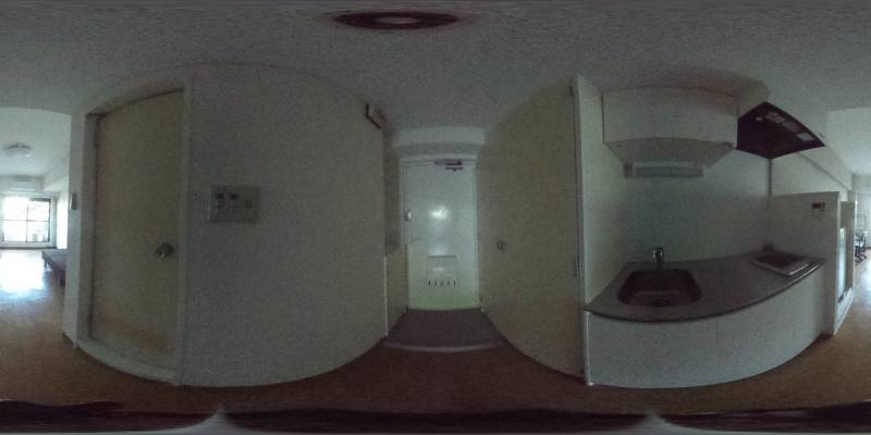 パノラマ画像玄関