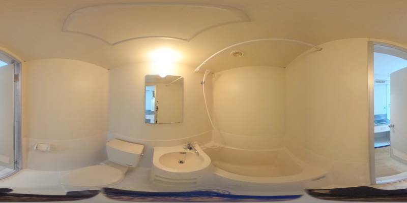 パノラマ画像バスルーム