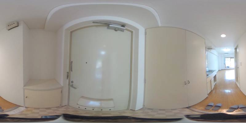 パノラマ画像玄関