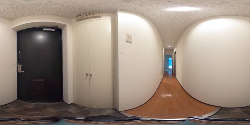 パノラマ画像玄関