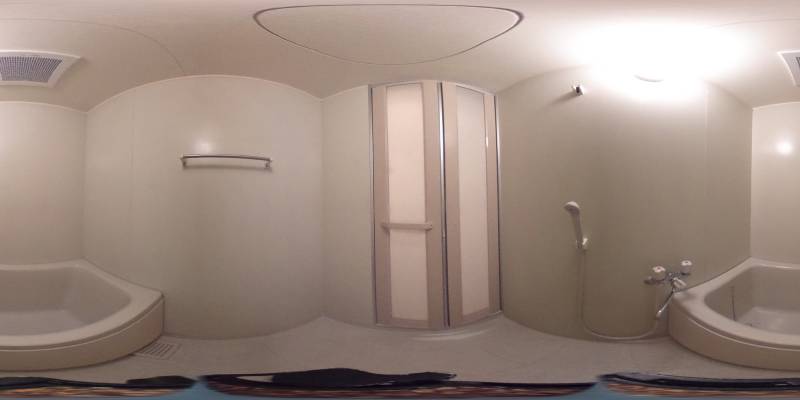 パノラマ画像バスルーム