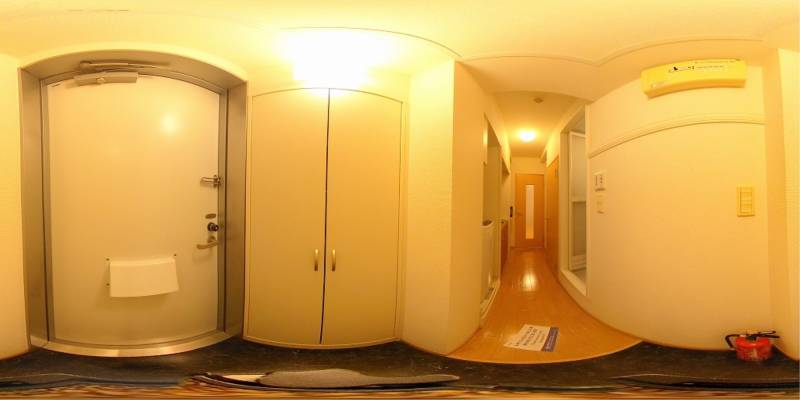 パノラマ画像玄関