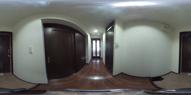 パノラマ画像玄関