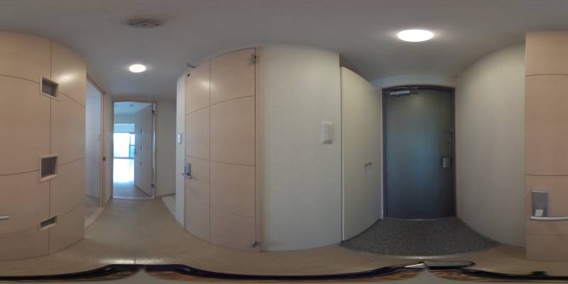 パノラマ画像玄関