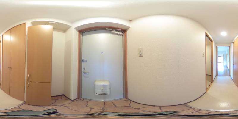 パノラマ画像玄関